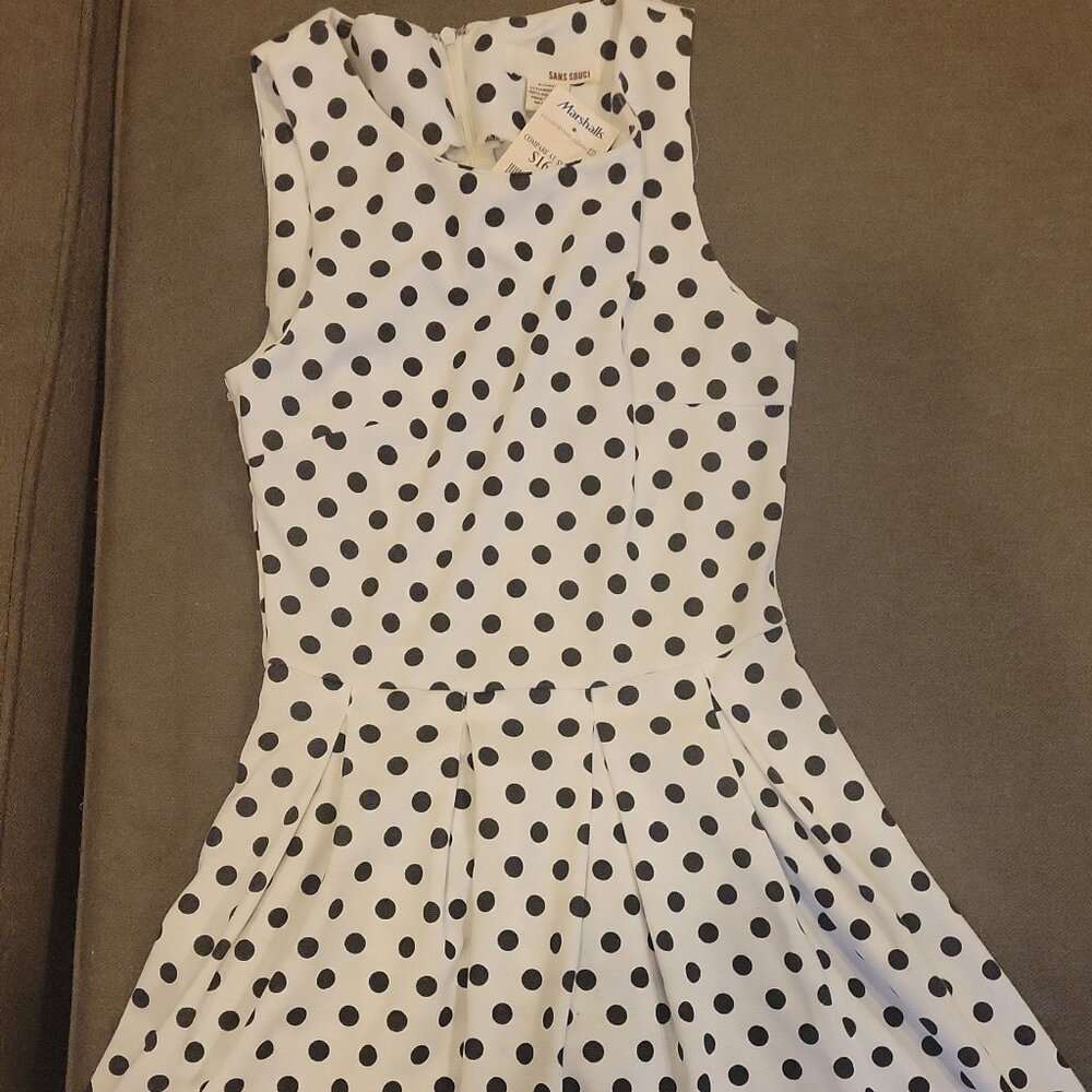 Polka dot dress size S